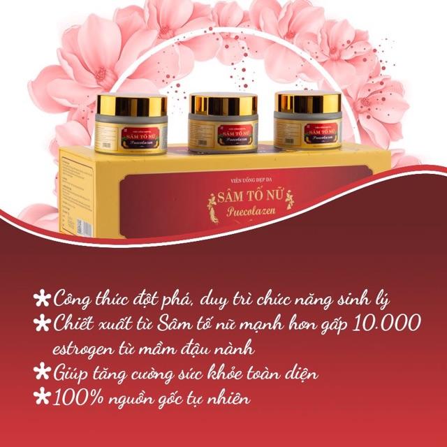 Sâm Tố Nữ Puecolazen (Collagen) Chính Hãng Tại Nghệ An