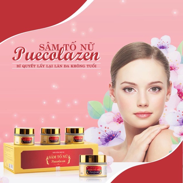 Sâm Tố Nữ Puecolazen (Collagen) Chính Hãng Tại Bình Định 
