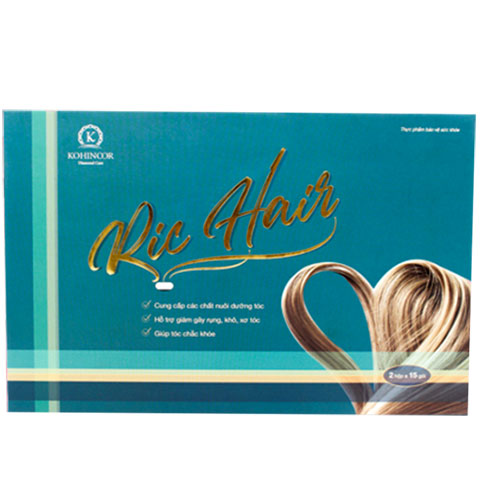 Khắc phục tình trạng rụng tóc hói đầu cho các quý ông cùng Ric Hair.