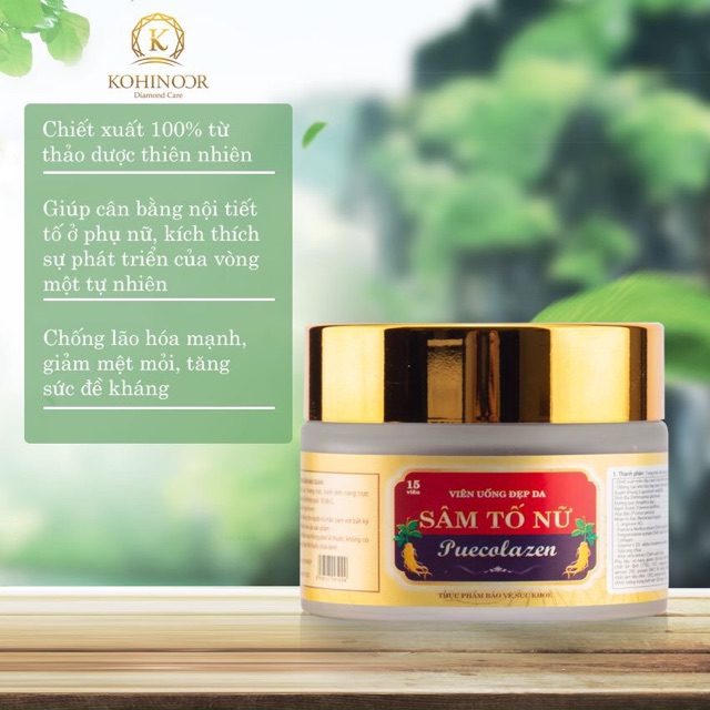 Sự thật về sâm tố nữ puecolazen