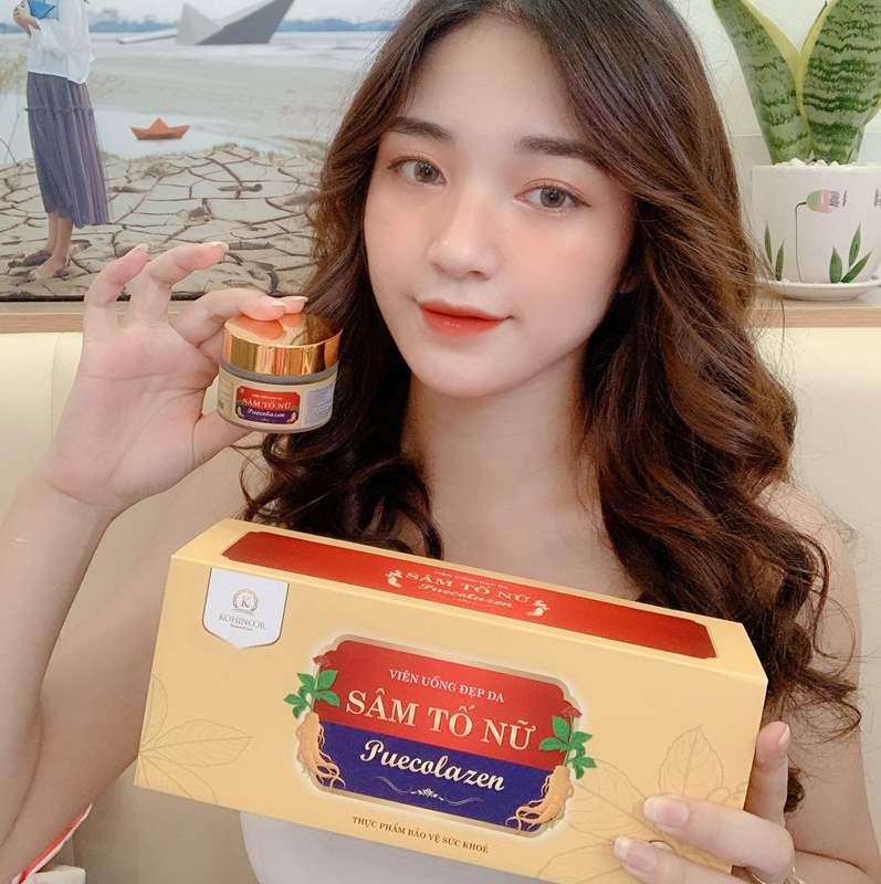 Review của người dùng về sản phẩm sâm tố nữ puecolazen 
