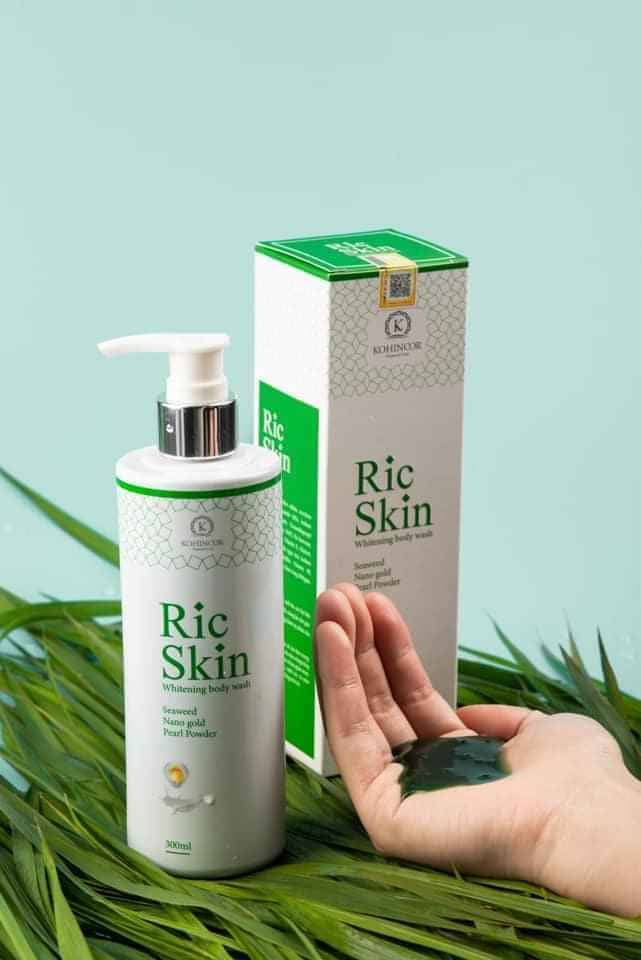 Những điều cần biết về sản phẩm sữa tắm Ric skin